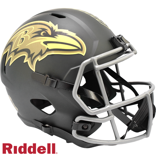 Baltimore Ravens Helmet Riddell Replica Full Size Speed Style Salute To Service 2025