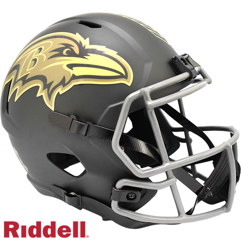 Baltimore Ravens Helmet Riddell Replica Full Size Speed Style Salute To Service 2025