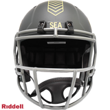 Seattle Seahawks Helmet Riddell Replica Full Size Speed Style Salute To Service 2025