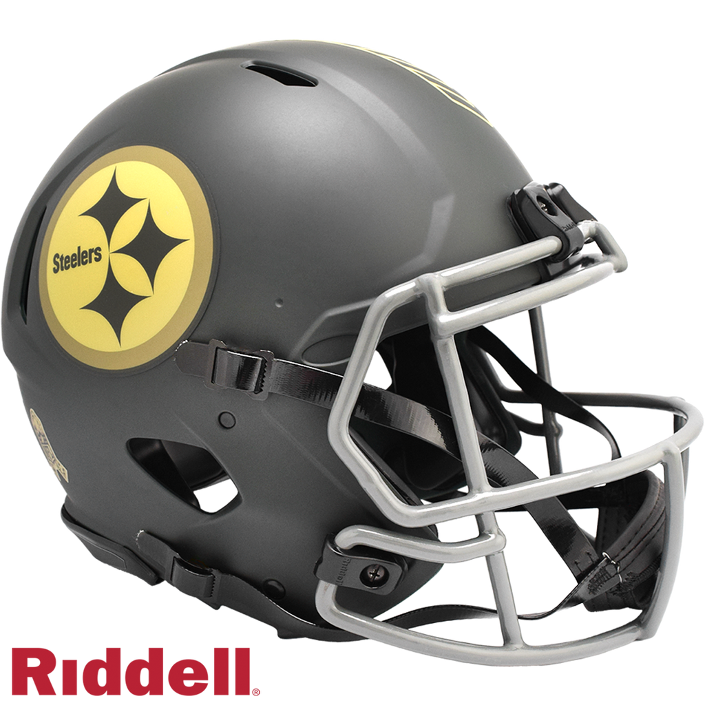 Pittsburgh Steelers Helmet Riddell Replica Full Size Speed Style Salute To Service 2025