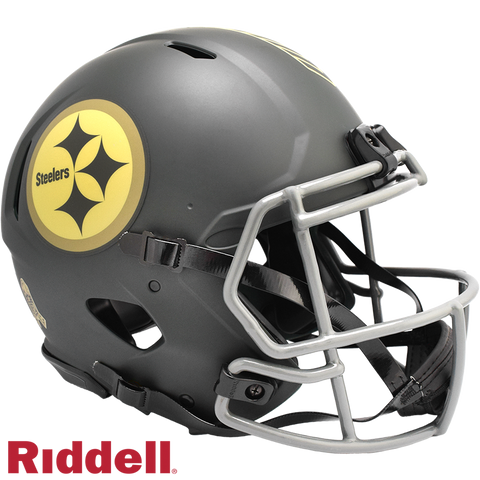Pittsburgh Steelers Helmet Riddell Replica Full Size Speed Style Salute To Service 2025