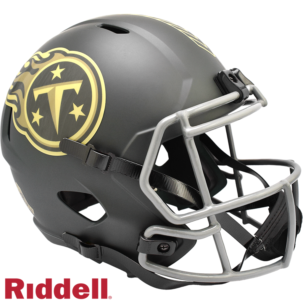 Tennessee Titans Helmet Riddell Replica Full Size Speed Style Salute To Service 2025