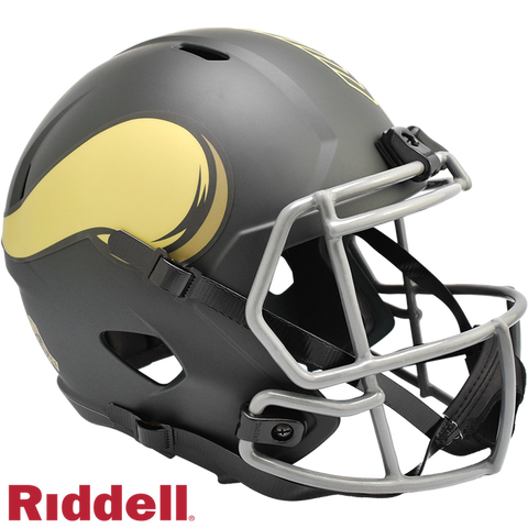 Minnesota Vikings Helmet Riddell Replica Full Size Speed Style Salute To Service 2025