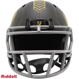 San Francisco 49ers Helmet Riddell Replica Mini Speed Style Salute To Service 2025