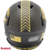 Chicago Bears Helmet Riddell Replica Mini Speed Style Salute To Service 2025