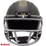 Chicago Bears Helmet Riddell Replica Mini Speed Style Salute To Service 2025