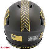 Cincinnati Bengals Helmet Riddell Replica Mini Speed Style Salute To Service 2025