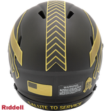 Buffalo Bills Helmet Riddell Replica Mini Speed Style Salute To Service 2025