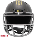 Cleveland Browns Helmet Riddell Replica Mini Speed Style Salute To Service 2025