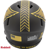 Arizona Cardinals Helmet Riddell Replica Mini Speed Style Salute To Service 2025