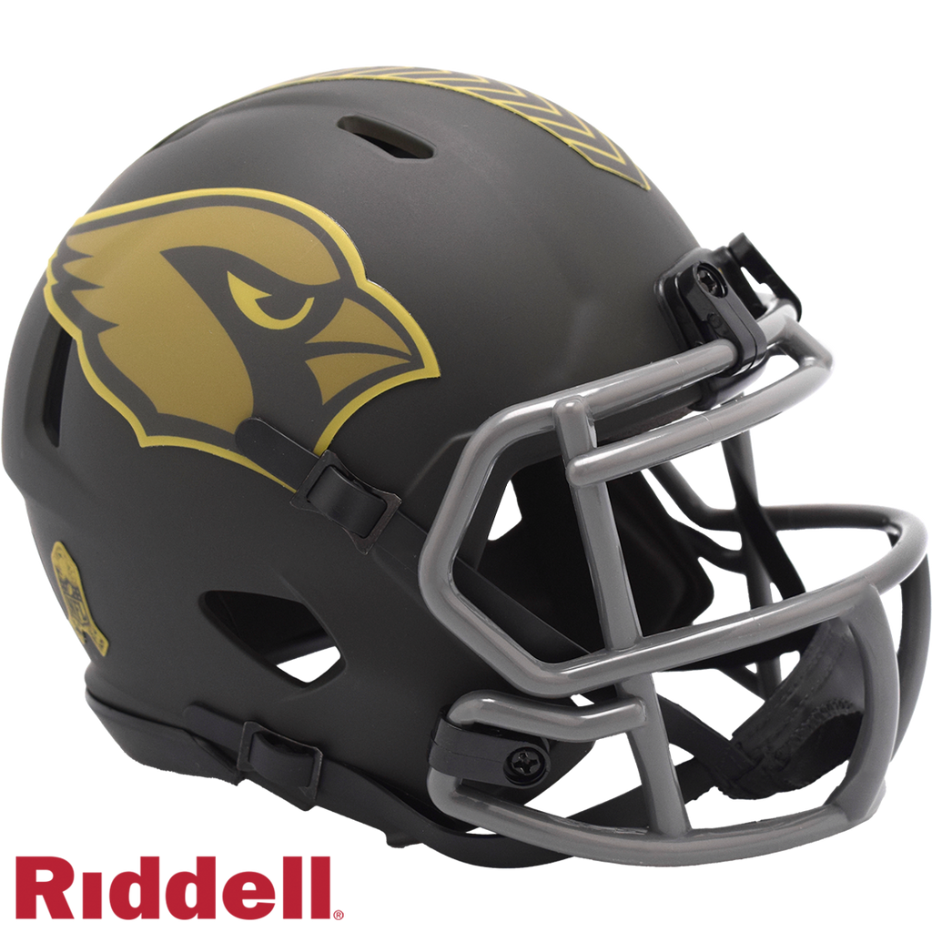 Arizona Cardinals Helmet Riddell Replica Mini Speed Style Salute To Service 2025