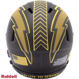 Los Angeles Chargers Helmet Riddell Replica Mini Speed Style Salute To Service 2025