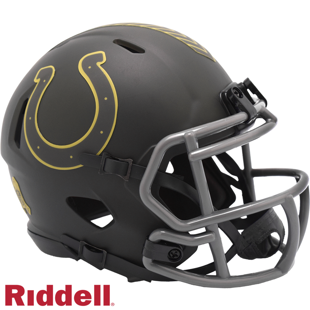 Indianapolis Colts Helmet Riddell Replica Mini Speed Style Salute To Service 2025