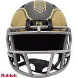 Philadelphia Eagles Helmet Riddell Replica Mini Speed Style Salute To Service 2025