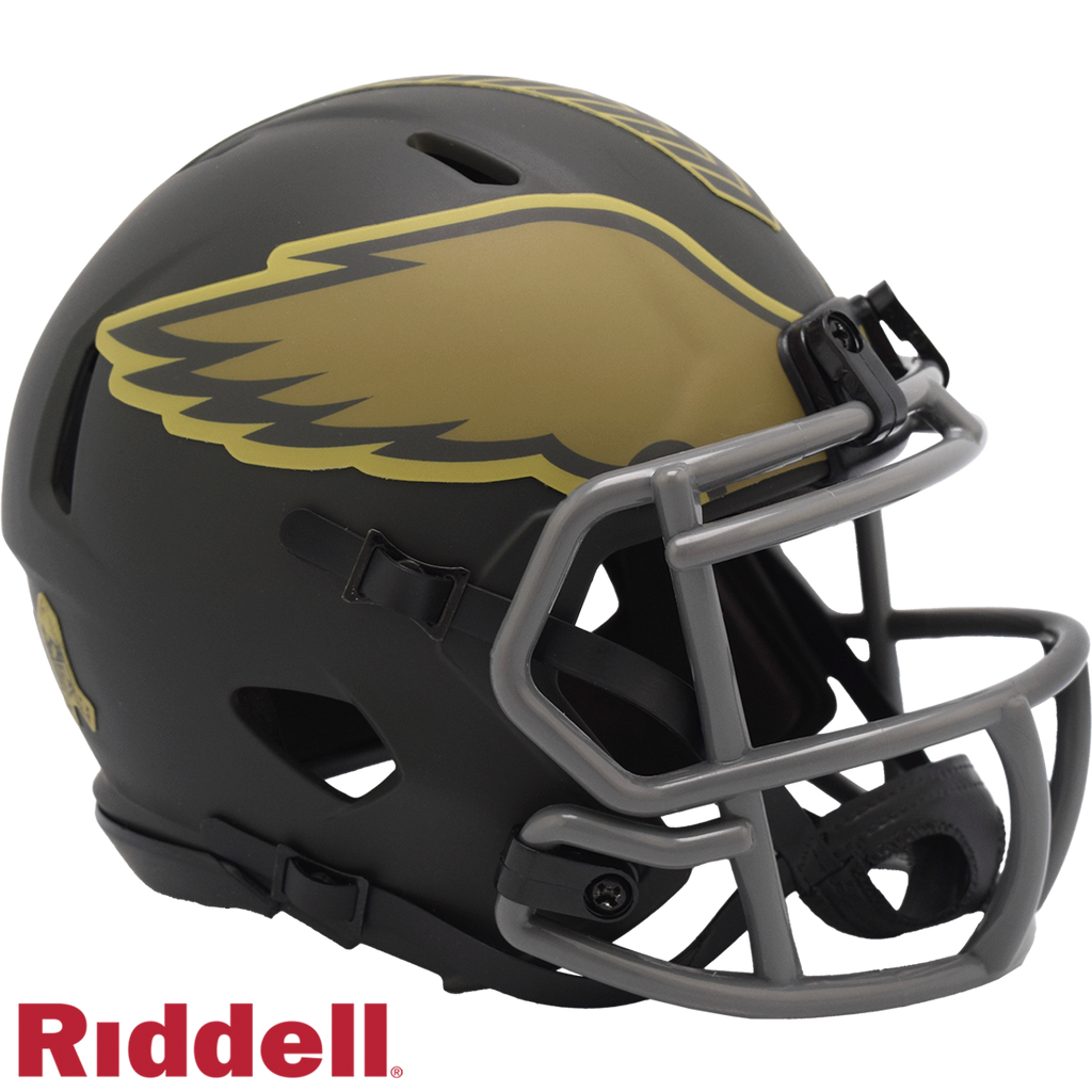 Philadelphia Eagles Helmet Riddell Replica Mini Speed Style Salute To Service 2025