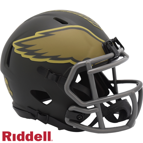 Philadelphia Eagles Helmet Riddell Replica Mini Speed Style Salute To Service 2025