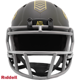 Atlanta Falcons Helmet Riddell Replica Mini Speed Style Salute To Service 2025