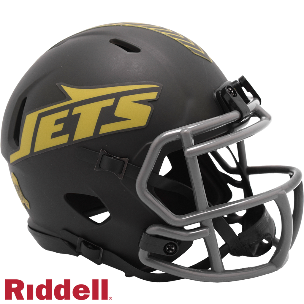 New York Jets Helmet Riddell Replica Mini Speed Style Salute To Service 2025