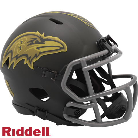 Baltimore Ravens Helmet Riddell Replica Mini Speed Style Salute To Service 2025