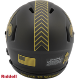 New Orleans Saints Helmet Riddell Replica Mini Speed Style Salute To Service 2025