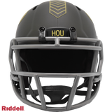 Houston Texans Helmet Riddell Replica Mini Speed Style Salute To Service 2025