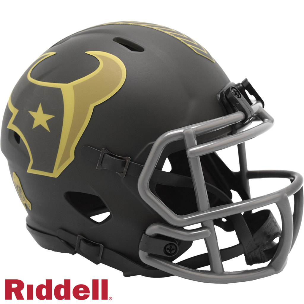 Houston Texans Helmet Riddell Replica Mini Speed Style Salute To Service 2025