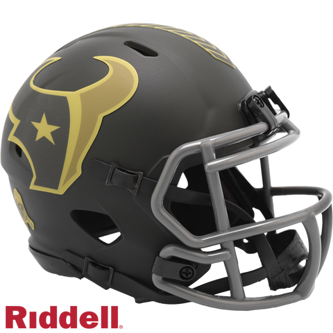 Houston Texans Helmet Riddell Replica Mini Speed Style Salute To Service 2025