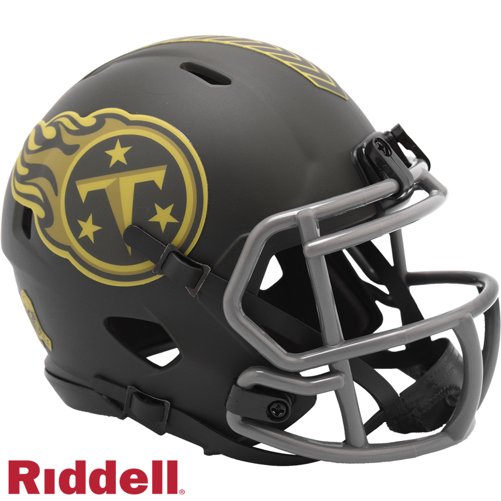 Tennessee Titans Helmet Riddell Replica Mini Speed Style Salute To Service 2025