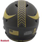 Minnesota Vikings Helmet Riddell Replica Mini Speed Style Salute To Service 2025