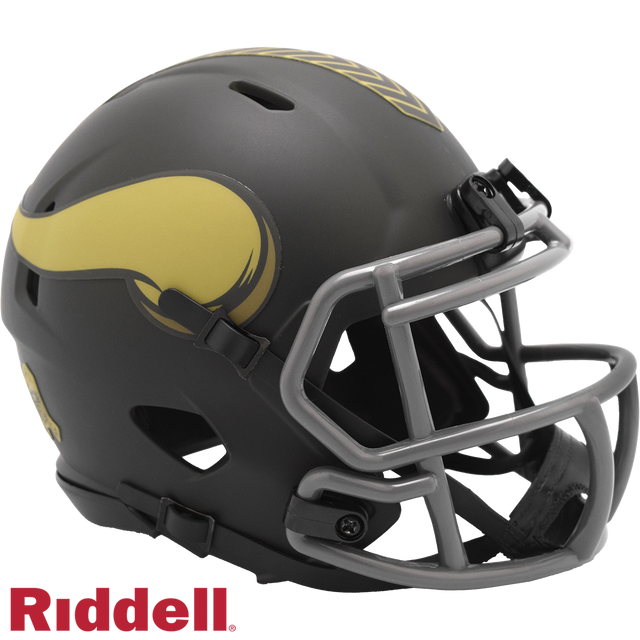 Minnesota Vikings Helmet Riddell Replica Mini Speed Style Salute To Service 2025