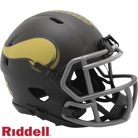 Minnesota Vikings Helmet Riddell Replica Mini Speed Style Salute To Service 2025