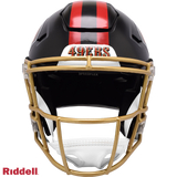 San Francisco 49ers Helmet Riddell Authentic Full Size SpeedFlex Style Rivalry Alternate 2025 - Special Order