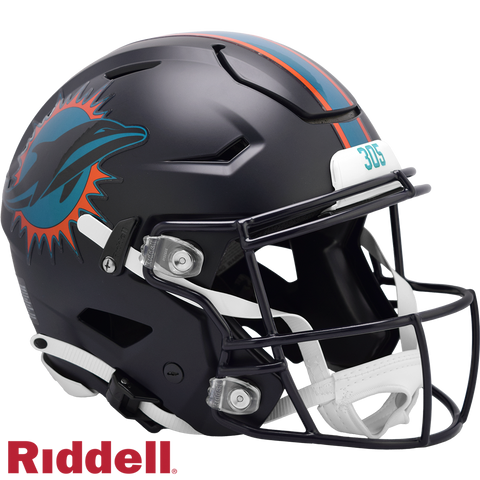 Miami Dolphins Helmet Riddell Authentic Full Size SpeedFlex Style Rivalry Alternate 2025 - Special Order