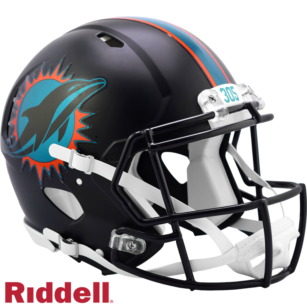 Miami Dolphins Helmet Riddell Authentic Full Size Speed Style Rivalry Alternate 2025 - Special Order