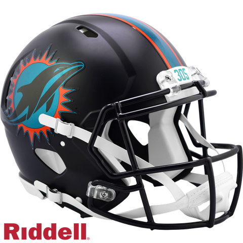 Miami Dolphins Helmet Riddell Authentic Full Size Speed Style Rivalry Alternate 2025 - Special Order