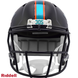Miami Dolphins Helmet Riddell Replica Full Size Speed Style Rivalry Alternate 2025