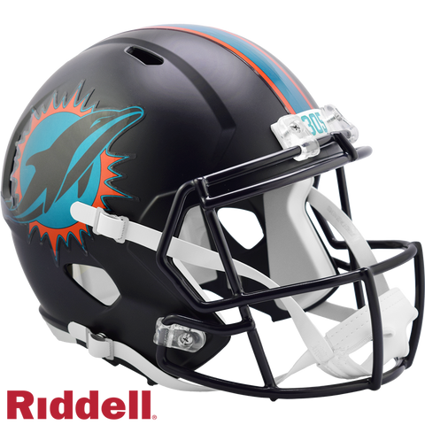 Miami Dolphins Helmet Riddell Replica Full Size Speed Style Rivalry Alternate 2025