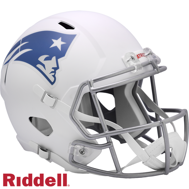New England Patriots Helmet Riddell Replica Full Size Speed Style Rivalry Alternate 2025