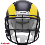 Los Angeles Rams Helmet Riddell Authentic Full Size Speed Style Rivalry Alternate 2025 - Special Order