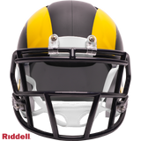 Los Angeles Rams Helmet Riddell Replica Mini Speed Style Rivalry Alternate 2025