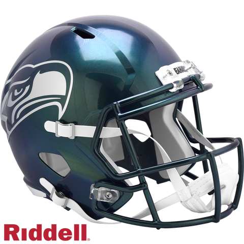 Seattle Seahawks Helmet Riddell Replica Full Size Speed Style Rivalry Alternate 2025