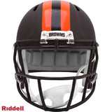 Cleveland Browns Helmet Riddell Replica Full Size Speed Style On-Field Alternate 2025 - Special Order