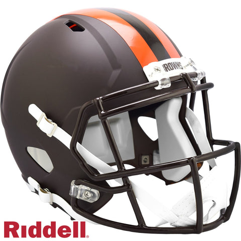 Cleveland Browns Helmet Riddell Replica Full Size Speed Style On-Field Alternate 2025 - Special Order