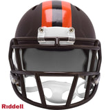 Cleveland Browns Helmet Riddell Replica Mini Speed Style On-Field Alternate 2025