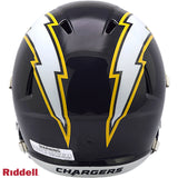 Los Angeles Chargers Helmet Riddell Replica Full Size Speed Style On-Field Alternate 2025 - Special Order