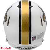 New Orleans Saints Helmet Riddell Authentic Full Size Speed Style On-Field Alternate 2025 - Special Order