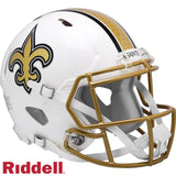 New Orleans Saints Helmet Riddell Authentic Full Size Speed Style On-Field Alternate 2025 - Special Order
