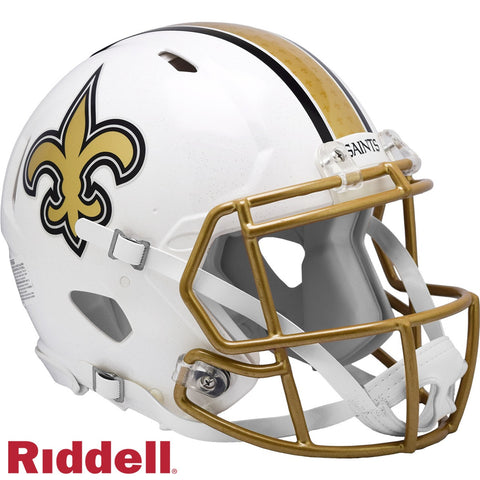 New Orleans Saints Helmet Riddell Authentic Full Size Speed Style On-Field Alternate 2025 - Special Order