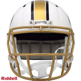 New Orleans Saints Helmet Riddell Replica Full Size Speed Style On-Field Alternate 2025 - Special Order
