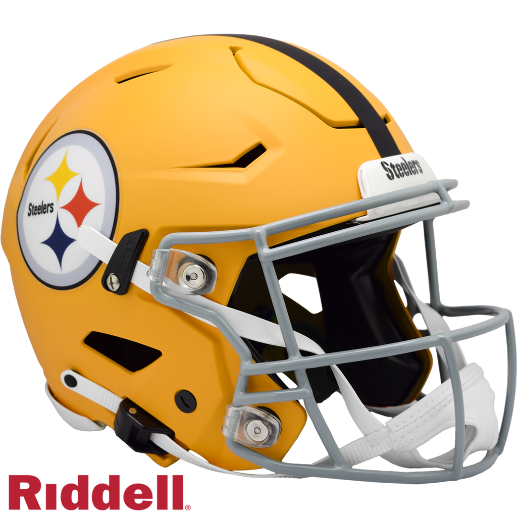 Pittsburgh Steelers Helmet Riddell Authentic Full Size SpeedFlex Style On-Field Alternate 2025 - Special Order